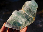 Polished One Side Watermelon Fluorite Slices x 4 From Uis, Namibia - Toprock Gemstones and Minerals 