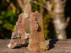 Natural Hematoid Tinted Drusy Fairy Spirit Quartz Single Crystals x 70 From South Africa - Toprock Gemstones and Minerals 