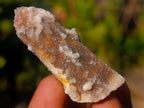 Natural Hematoid Tinted Drusy Fairy Spirit Quartz Single Crystals x 70 From South Africa - Toprock Gemstones and Minerals 