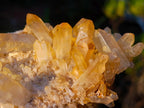 Natural Large Clear Golden Limonite Quartz Cluster x 1 From Madagascar - Toprock Gemstones and Minerals 