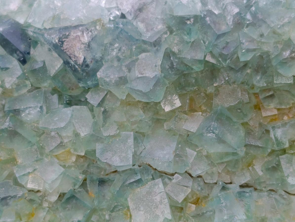 Natural Green Cubic Fluorite Specimens x 3 From Mandrosonoro, Madagascar - Toprock Gemstones and Minerals 