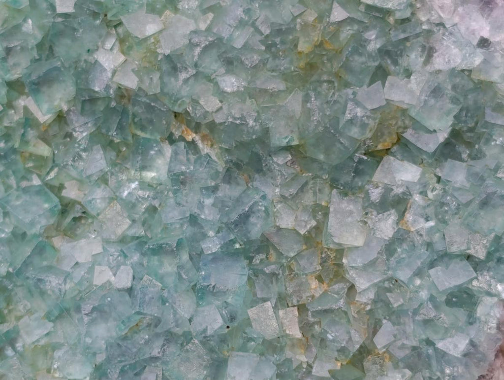Natural Green Cubic Fluorite Specimens x 3 From Mandrosonoro, Madagascar - Toprock Gemstones and Minerals 