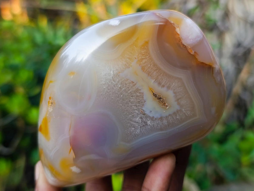 Polished Flower Agate Standing Display Pieces x 2 From Antsahalova, Madagascar - Toprock Gemstones and Minerals 