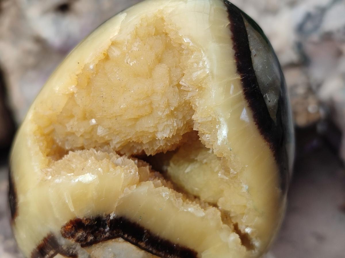 Polished Septerye Eggs x 2 From Mahajanga, Madagascar - Toprock Gemstones and Minerals 