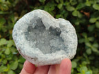 Natural Blue Celestite Geode Specimens x 2 From Sakoany, Madagascar - Toprock Gemstones and Minerals 