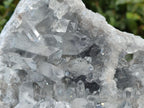 Natural Blue Celestite Geode Specimens x 2 From Sakoany, Madagascar - Toprock Gemstones and Minerals 
