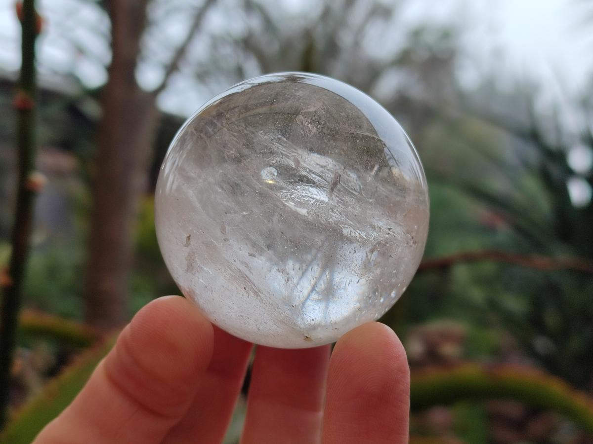 Polished Rock Crystal Balls x 6 From Amoron’i Mania, Madagascar - Toprock Gemstones and Minerals 
