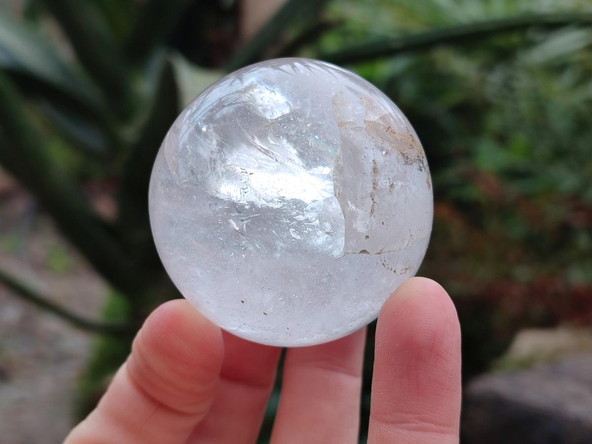 Polished Rock Crystal Balls x 6 From Amoron’i Mania, Madagascar - Toprock Gemstones and Minerals 