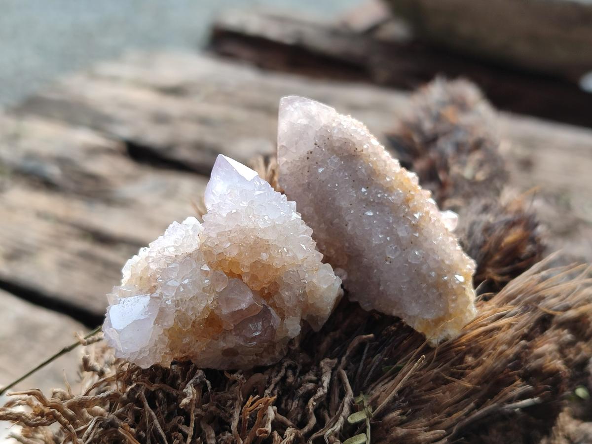 Natural Spirit Quartz Finger Crystals x 70 From Boekenhouthoek, South Africa - Toprock Gemstones and Minerals 