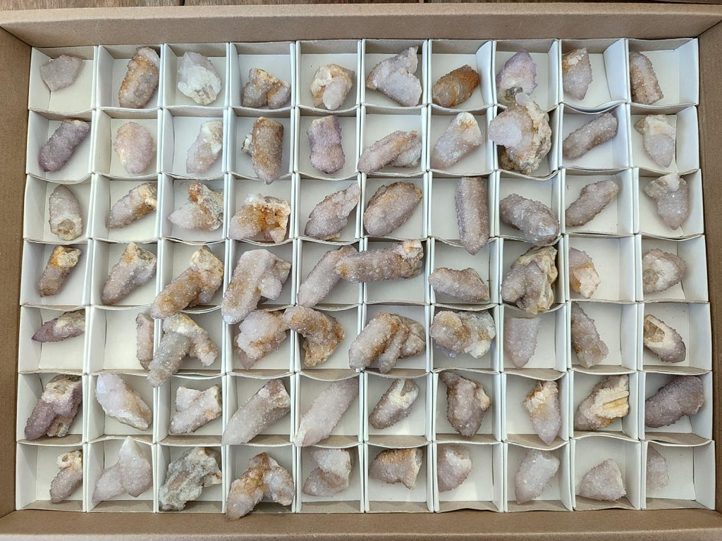 Natural Spirit Quartz Finger Crystals x 70 From Boekenhouthoek, South Africa - Toprock Gemstones and Minerals 