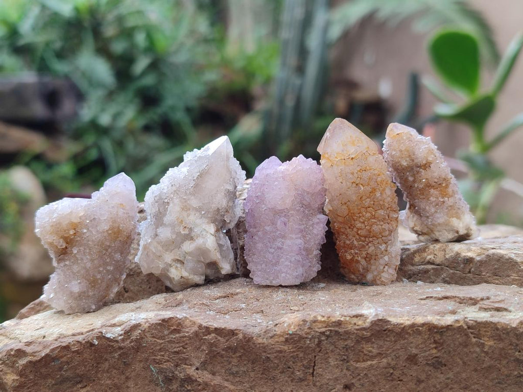 Natural Spirit Quartz Finger Crystals x 70 From Boekenhouthoek, South Africa - Toprock Gemstones and Minerals 