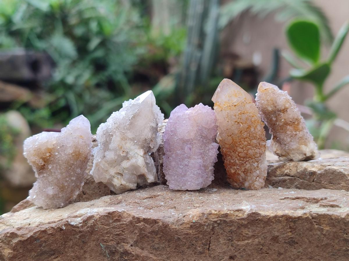 Natural Spirit Quartz Finger Crystals x 70 From Boekenhouthoek, South Africa - Toprock Gemstones and Minerals 