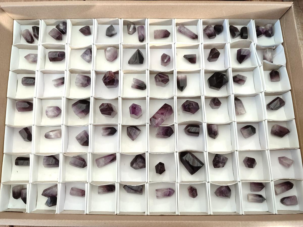 Polished Mini Amethyst Crystals x 79 From Akansobe, Madagascar