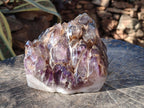 Polished XL Cascading Window Amethyst Cluster x 1 From Akansobe, Madagascar - Toprock Gemstones and Minerals 