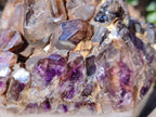 Polished XL Cascading Window Amethyst Cluster x 1 From Akansobe, Madagascar - Toprock Gemstones and Minerals 