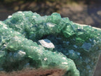 Natural Green Cubic Fluorite Specimens x 2 From Mandrosonoro, Madagascar - Toprock Gemstones and Minerals 