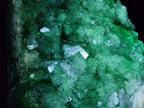 Natural Green Cubic Fluorite Specimens x 2 From Mandrosonoro, Madagascar - Toprock Gemstones and Minerals 