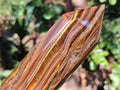 Polished Golden Tigers Eye Display Crystals x 3 From Prieska, South Africa - Toprock Gemstones and Minerals 