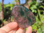 Polished Ruby Corundum In Chrome Verdite Standing Display Pieces x 6 From Mutoko, Zimbabwe - Toprock Gemstones and Minerals 