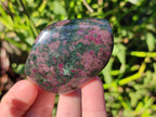 Polished Ruby Corundum In Chrome Verdite Standing Display Pieces x 6 From Mutoko, Zimbabwe - Toprock Gemstones and Minerals 