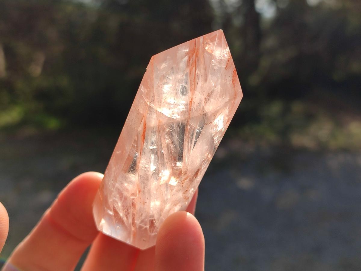 Polished Golden Hematoid Quartz Display Crystals x 12 From Madagascar - Toprock Gemstones and Minerals 