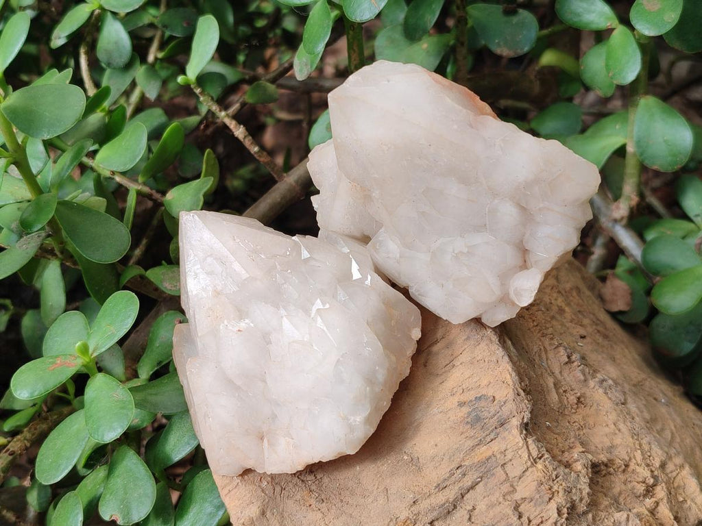 Natural Cascading "Anananas" Candle Quartz Clusters x 6 From Antsirabe, Madagascar - Toprock Gemstones and Minerals 