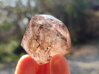 Polished Smokey Window Amethyst Crystals x 6 From Akansobe, Madagascar - Toprock Gemstones and Minerals 