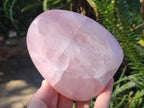 Polished Rose Quartz Standing Display Pieces x 3 From Zimbabwe - Toprock Gemstones and Minerals 