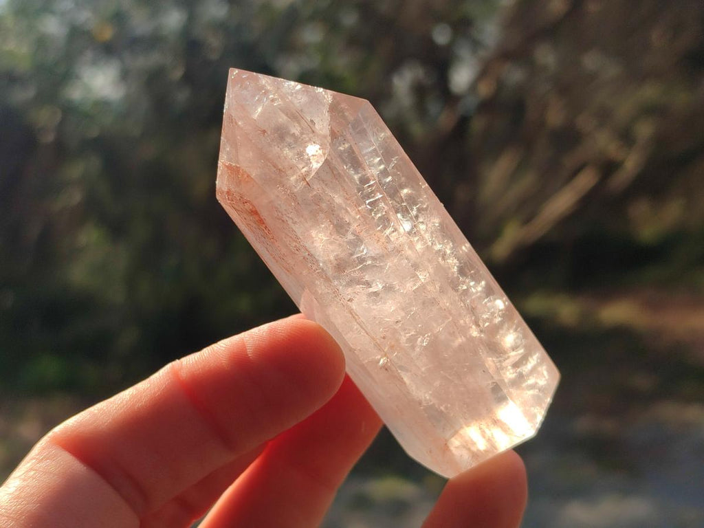 Polished Red Hematoid Quartz Display Crystals x 12 From Madagascar - Toprock Gemstones and Minerals 