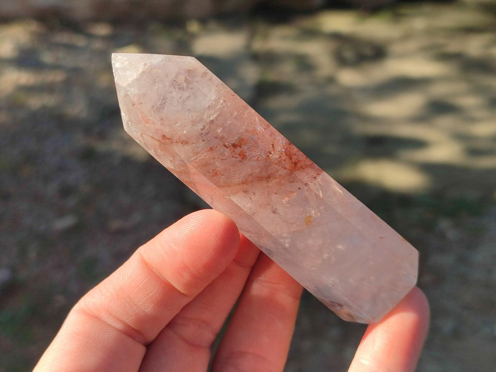 Polished Red Hematoid Quartz Display Crystals x 12 From Madagascar - Toprock Gemstones and Minerals 