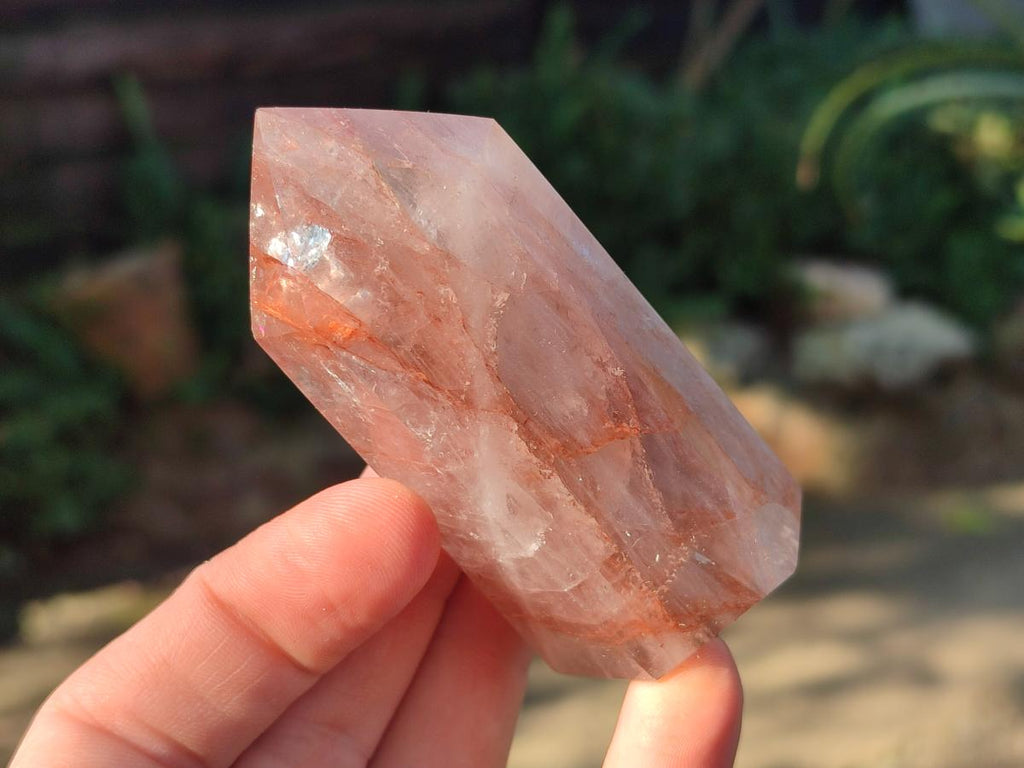 Polished Red Hematoid Quartz Display Crystals x 12 From Madagascar - Toprock Gemstones and Minerals 