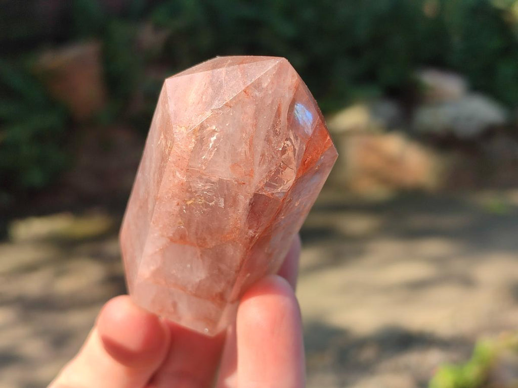 Polished Red Hematoid Quartz Display Crystals x 12 From Madagascar - Toprock Gemstones and Minerals 