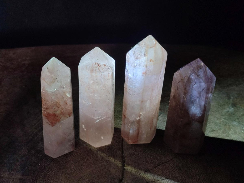 Polished Red Hematoid Quartz Display Crystals x 12 From Madagascar - Toprock Gemstones and Minerals 