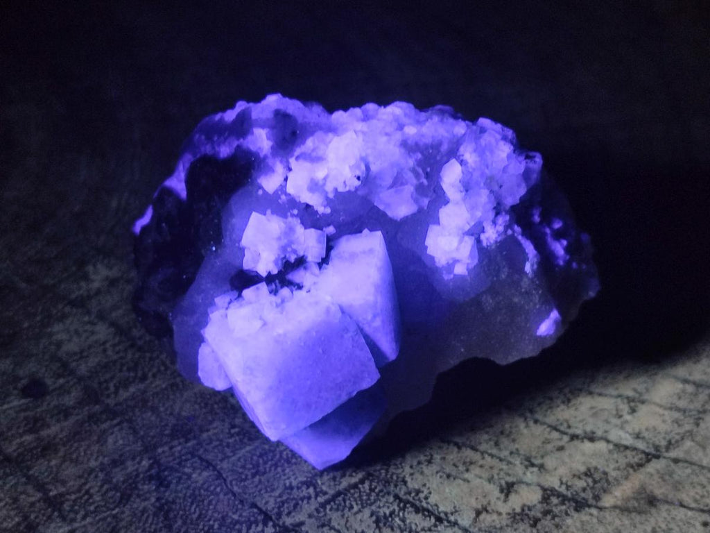 Natural Green Cubic Fluorite Specimens x 12 From Mandrosonoro, Madagascar - Toprock Gemstones and Minerals 