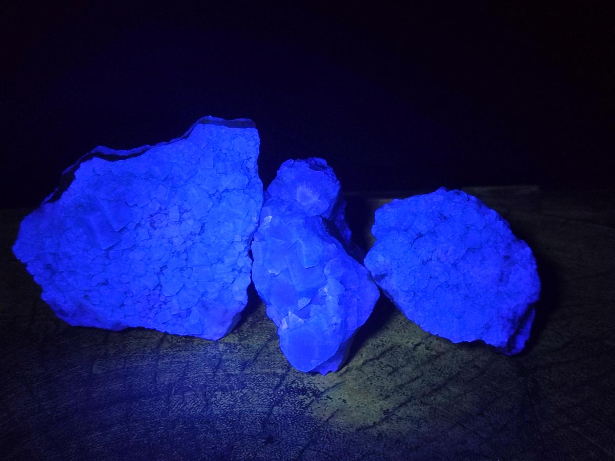 Natural Green Cubic Fluorite Specimens x 12 From Mandrosonoro, Madagascar - Toprock Gemstones and Minerals 