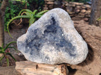 Natural Large Blue Celestite Geode Specimen x 1 From Sakoany, Madagascar - Toprock Gemstones and Minerals 