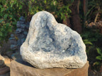Natural Large Blue Celestite Geode Specimen x 1 From Sakoany, Madagascar - Toprock Gemstones and Minerals 