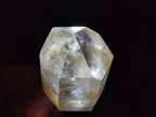 Polished Large Clear Quartz Display Crystals with Limonite Veils x 2 From Madagascar - Toprock Gemstones and Minerals 