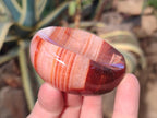 Polished Carnelian Agate Gemstone Bowls x 12 From Madagascar - Toprock Gemstones and Minerals 