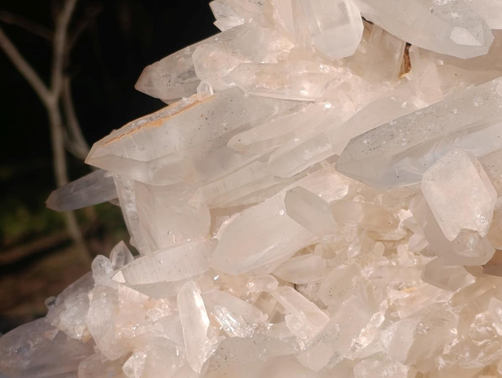 Natural XL Clear Quartz Crystal Cluster x 1 From Madagascar - Toprock Gemstones and Minerals 