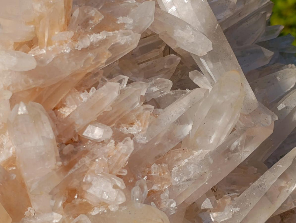 Natural XL Clear Quartz Crystal Cluster x 1 From Madagascar - Toprock Gemstones and Minerals 