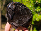Polished Septerye Sauvage "Dragons Egg" Geodes x 2 From Mahajanga, Madagascar - Toprock Gemstones and Minerals 