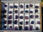 Polished Mini Window Amethyst Crystals x 35 From Akansobe, Madagascar - Toprock Gemstones and Minerals 