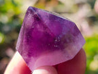 Polished Mini Window Amethyst Crystals x 35 From Akansobe, Madagascar - Toprock Gemstones and Minerals 