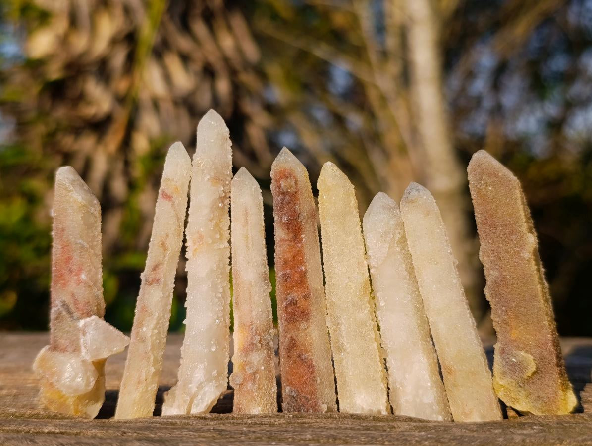 Natural Drusy Fairy Spirit Quartz Crystals x 70 From Boekenhouthoek, South Africa - Toprock Gemstones and Minerals 