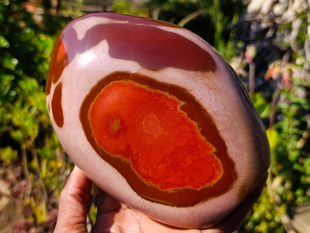 Polished Large Polychrome Jasper Standing Display Pieces x 2 From NW Coast, Madagascar - Toprock Gemstones and Minerals 
