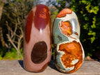Polished Large Polychrome Jasper Standing Display Pieces x 2 From NW Coast, Madagascar - Toprock Gemstones and Minerals 