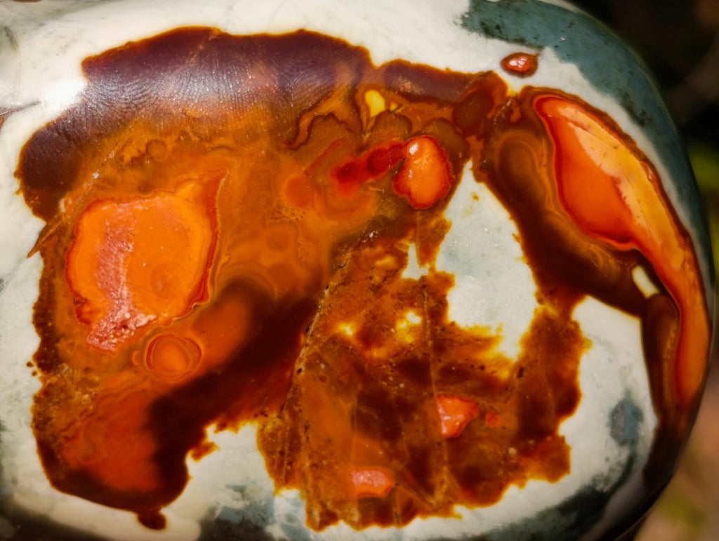 Polished Large Polychrome Jasper Standing Display Pieces x 2 From NW Coast, Madagascar - Toprock Gemstones and Minerals 