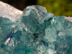 Natural Green Cubic Fluorite Specimens x 3 From Mandrosonoro, Madagascar - Toprock Gemstones and Minerals 