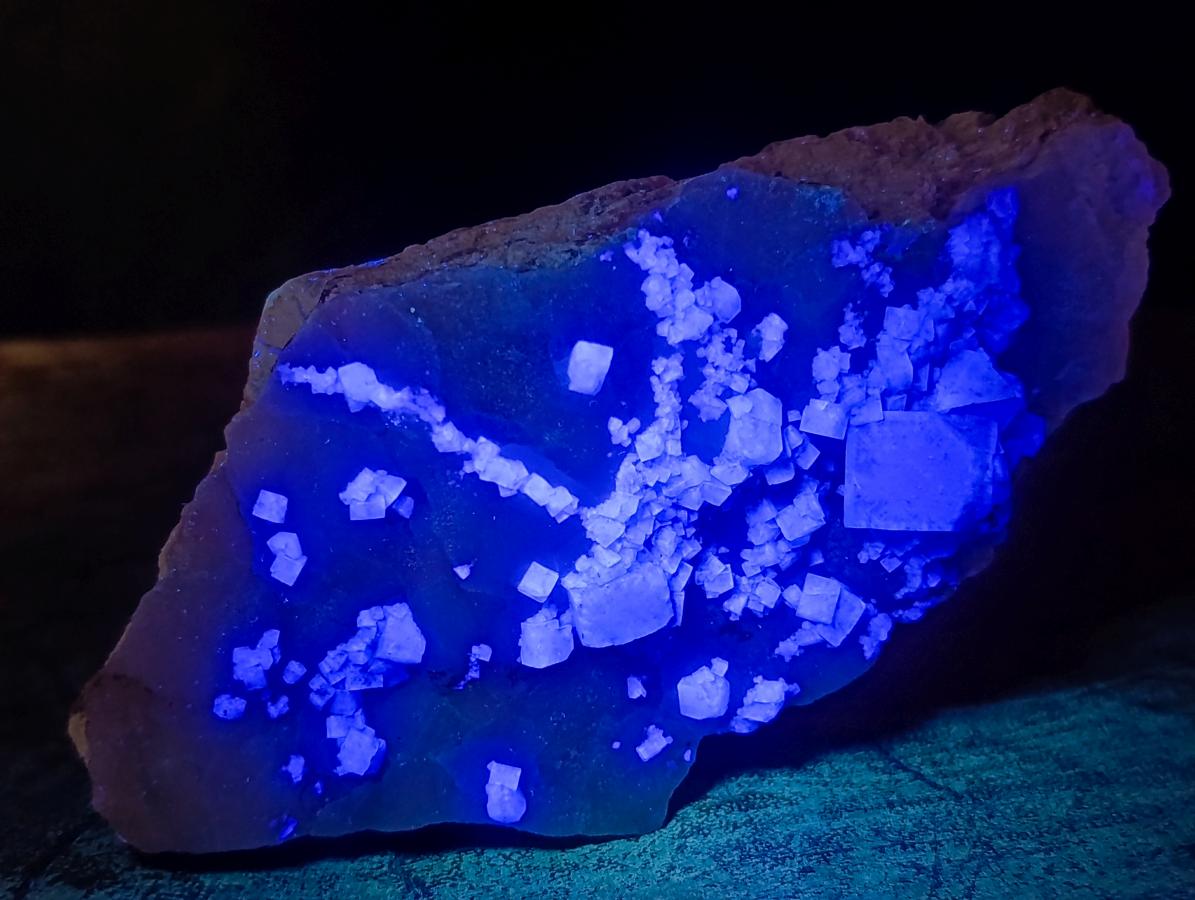 Natural Green Cubic Fluorite Specimens x 3 From Mandrosonoro, Madagascar - Toprock Gemstones and Minerals 